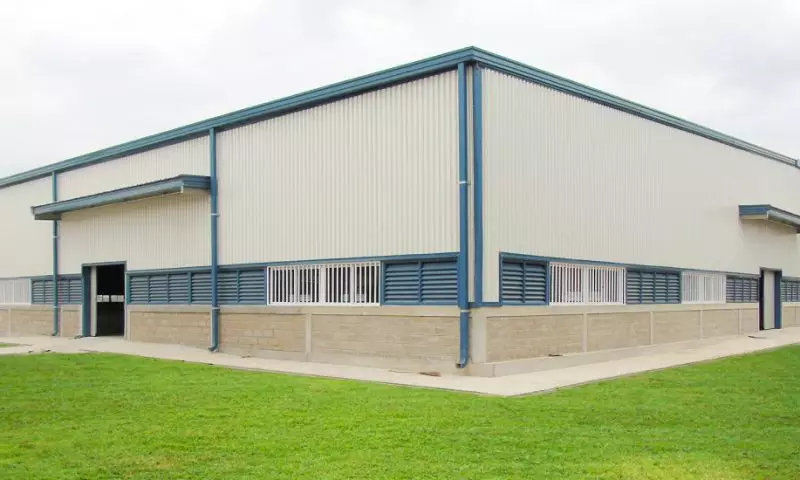 Xây dựng nhà xưởng sản xuất găng tay - Steel Structured Glove Manufacturing Factory